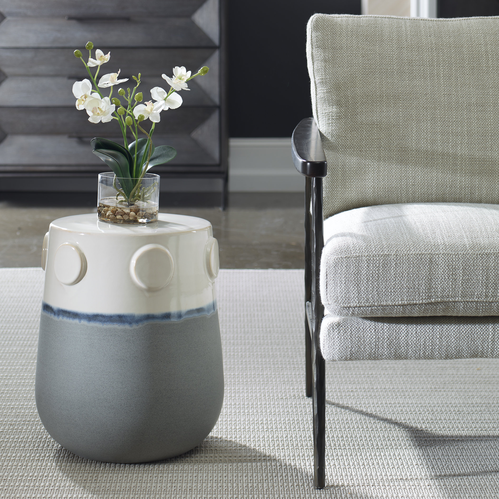 Hokku Designs Dantavius Ceramic Garden Stool | Wayfair